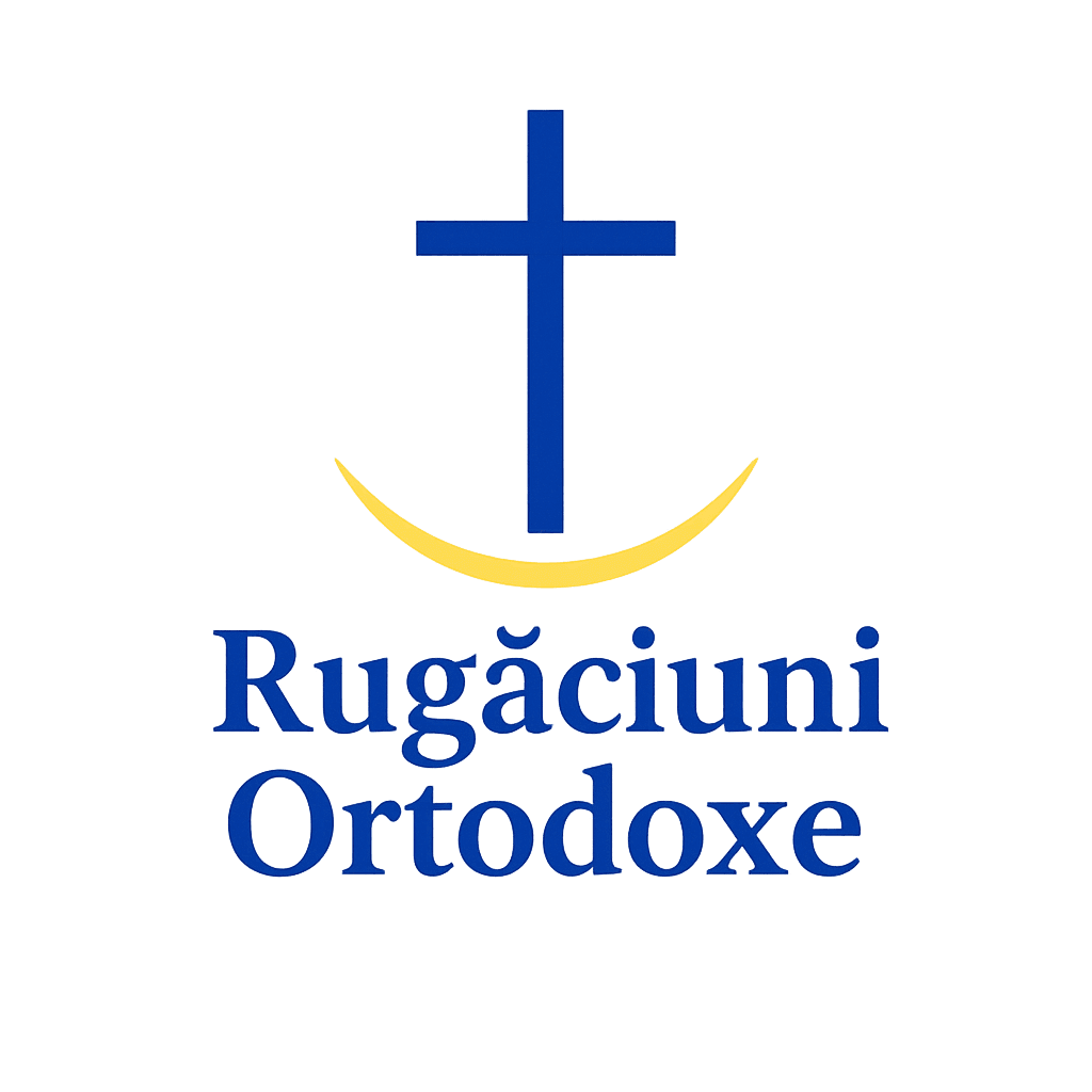 Rugaciuni ortodoxe logo albastru